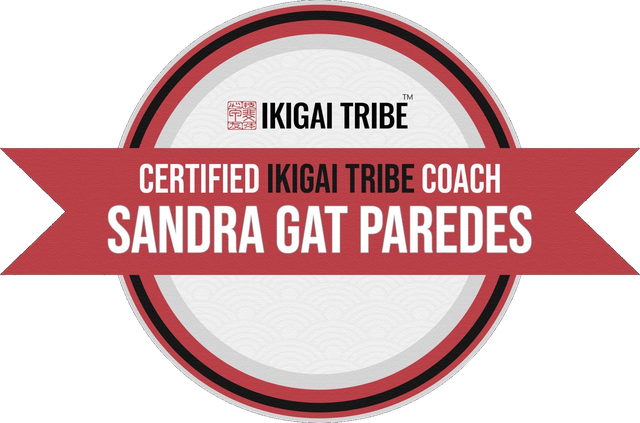 Sello: Certified Ikigai Tribe Coach, Sandra Gat Paredes